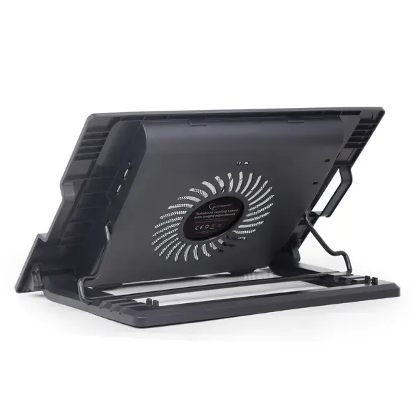 Cooler laptop Gembird NBS-1F17T-01, 17inch, 150mm, Negru