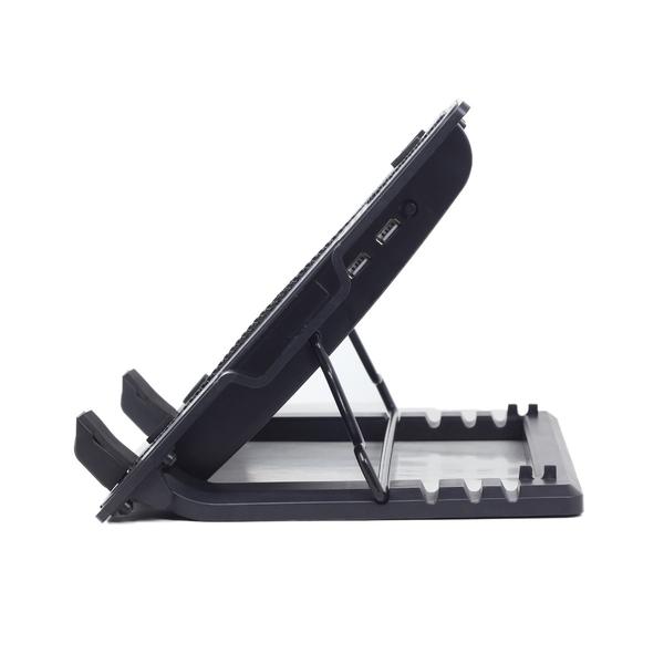 Cooler laptop Gembird NBS-1F17T-01, 17inch, 150mm, Negru