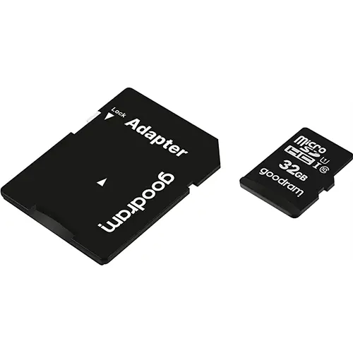 Card de memorie Goodram SMC01172, microSDHC, 32GB, UHS-I + Adaptor