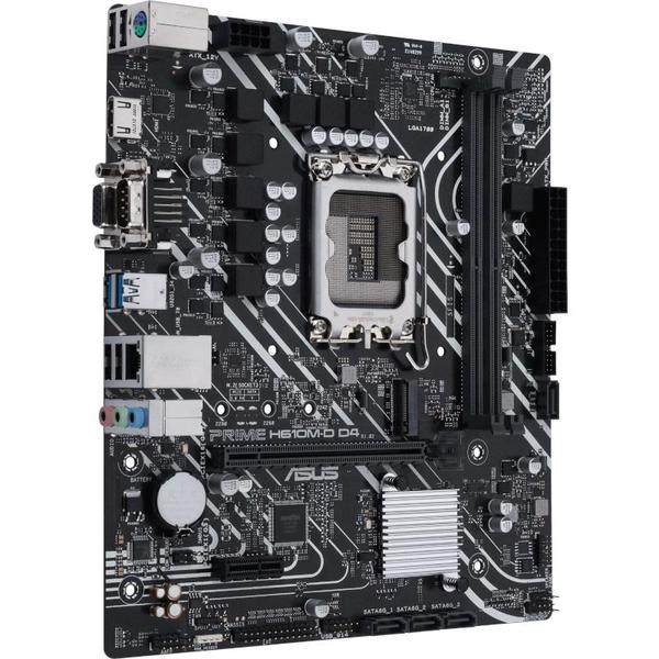 Placa de baza  ASUS PRIME H610M-D D4, Intel H610, LGA 1700, mATX