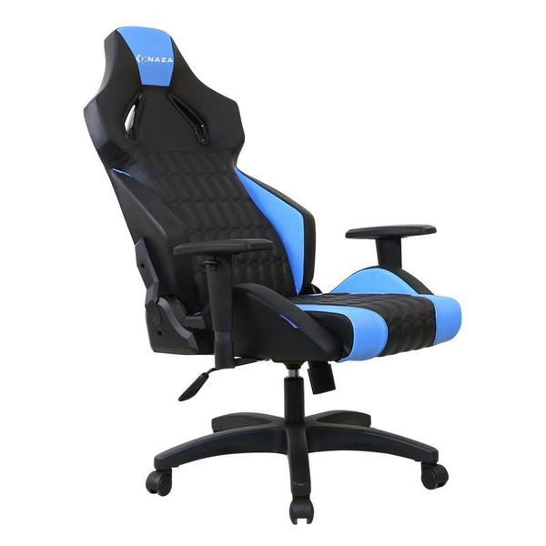 Scaun Gaming Inaza Sigge, reglabil (Negru/Albastru)