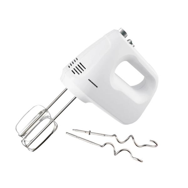 Mixer de mana Heinner White Blossom HM-250WHSL, 250 W, 6 Viteze + Turbo (Alb)