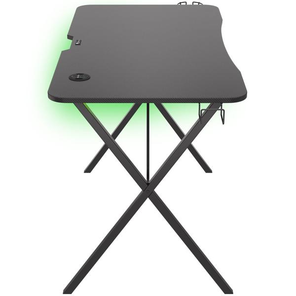 Birou Gaming Genesis Holm 200 RGB (Negru)