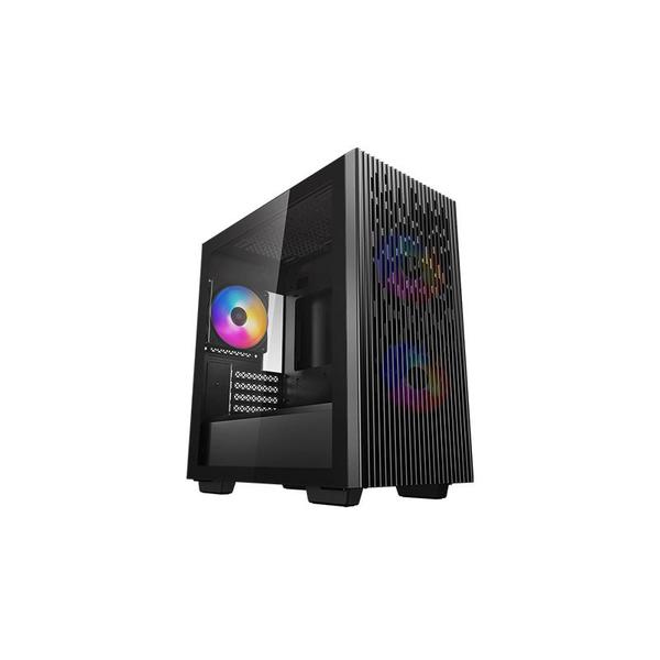 Carcasa Deepcool MATREXX 40 3FS, mATX, Tempered Glass (Negru)