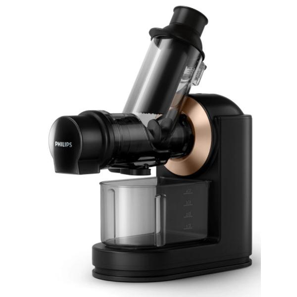 Storcator prin presare la rece Philips Viva Collection HR1888/70, 150 W (Negru/Auriu)