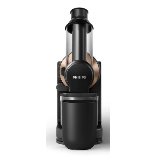 Storcator prin presare la rece Philips Viva Collection HR1888/70, 150 W (Negru/Auriu)