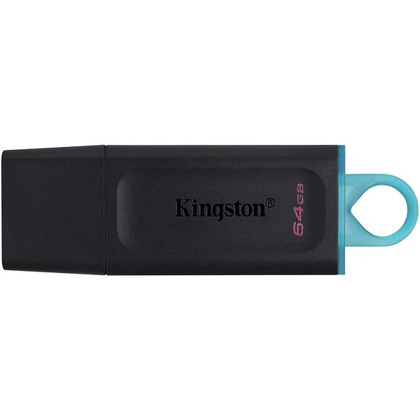 Stick USB KINGSTON DataTraveler Exodia 64GB, USB 3.2 Gen 1 (Negru)