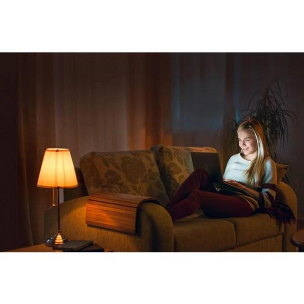 Bec LED Yeelight Smart ST64, Filament, Lumina calda, E27, WiFi (Alb)