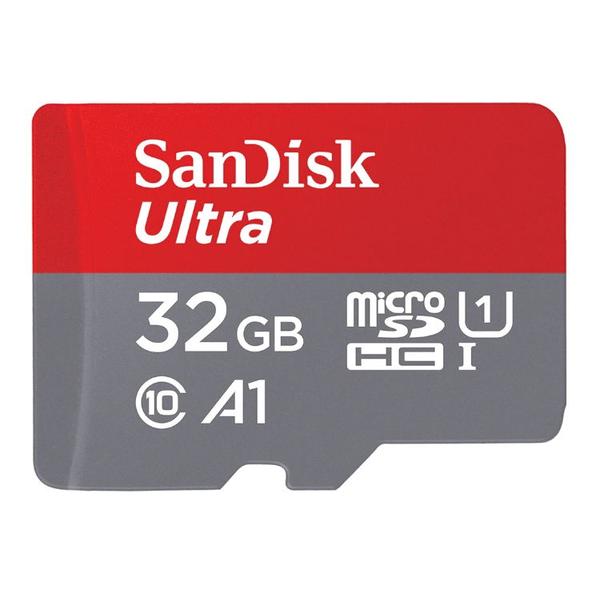 Card de memorie SanDisk Ultra microSDHC 32GB A1 UHS-I + Adaptor SD