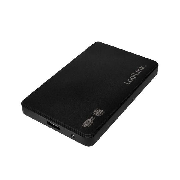 Rack extern LOGILINK UA0256, interfata USB 3.0, compatibil cu HDD/ SSD 2.5inch (Negru)