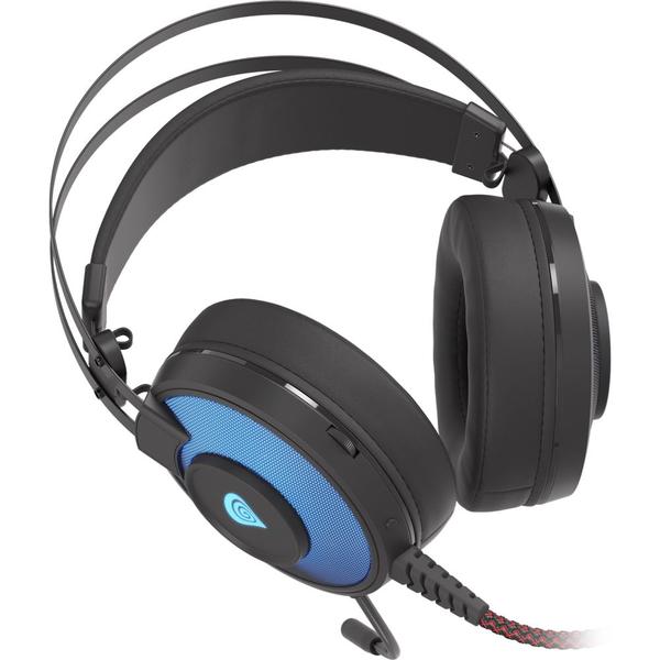 Casti Gaming Genesis Neon 600 RGB, Microfon (Negru)