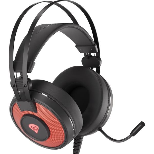 Casti Gaming Genesis Neon 600 RGB, Microfon (Negru)