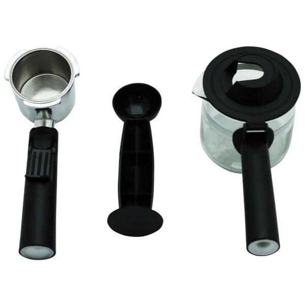 Espressor Samus CAFFECCINO RED, 800 W, 0.24 L (Rosu/Argintiu)
