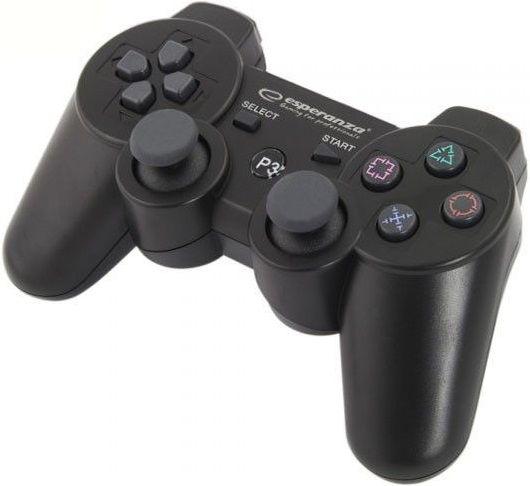 Controller Esperanza Marine EGG109K, PS3 (Negru)