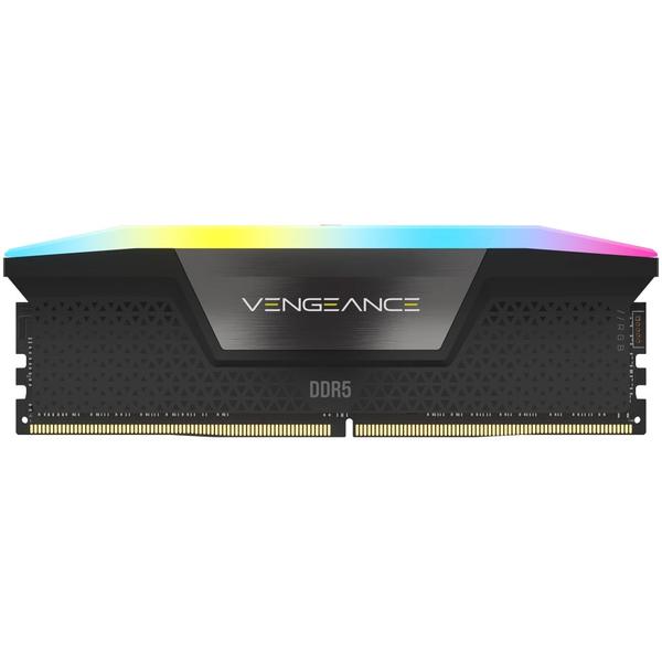 Memorie Corsair Vengeance OC PMIC STD PMIC XMP 3.0 Black Heatspreader 32GB (2x16GB), DDR5, 7200MT/s, CL 34, RGB