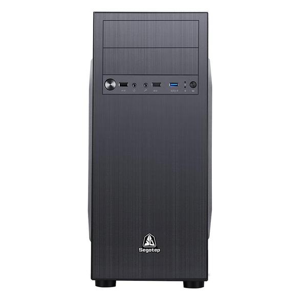 Carcasa Segotep BS Plus, MiddleTower(Negru)
