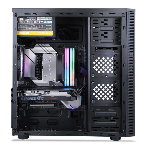 Carcasa Segotep BS Plus, MiddleTower(Negru)