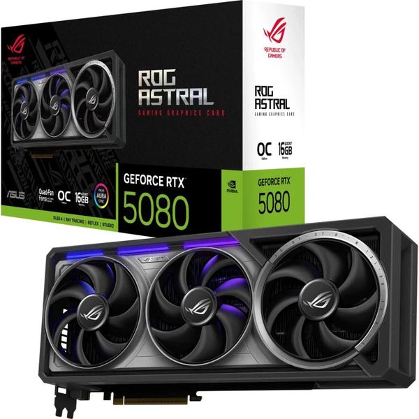 Placa video ASUS GeForce RTX 5090 ROG ASTRAL OC 32GB GDDR7 512-bit DLSS 4.0