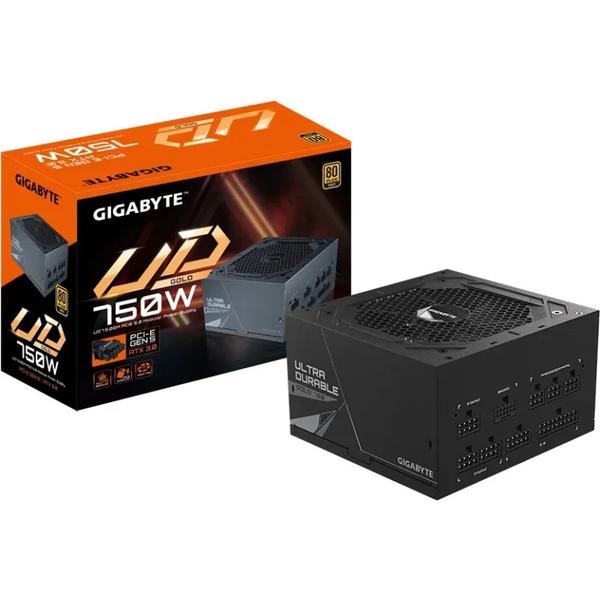 Sursa GIGABYTE UD750GM PG5, ATX, 80+ Gold, 750W, Full Modulara (Negru)