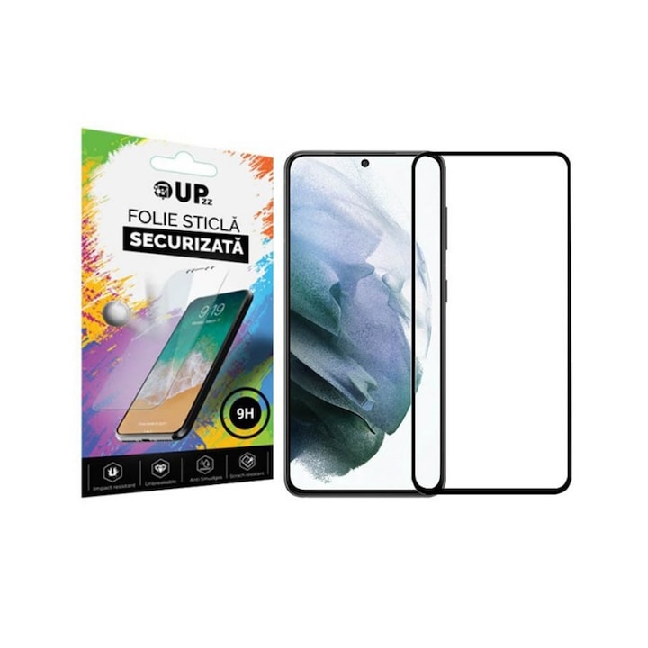 Folie Sticla Securizata Upzz Rinbo, Compatibila Samsung Galaxy A55, Full Glue 6d