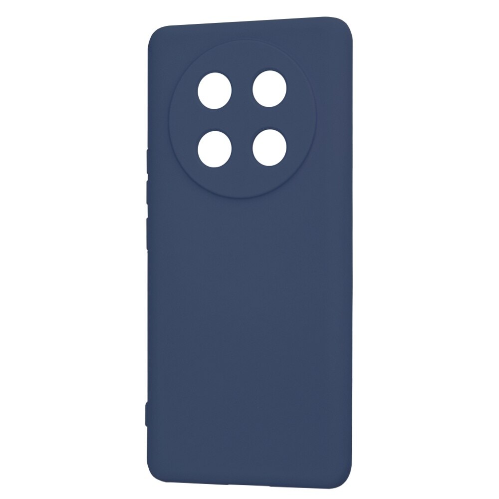 Husa pentru Honor Magic 7 Lite Daden® Silicon SoftFlex, Ultra Slim, Protectie sporita, Interior de microfibra, Albastru