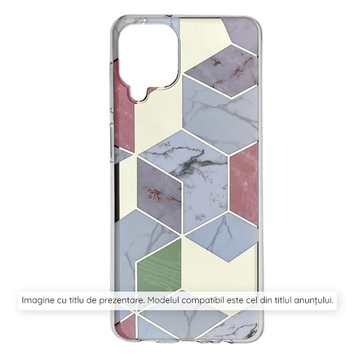 Husa pentru Samsung Galaxy S24 Ultra - Techsuit Marble Series - Purple Hex