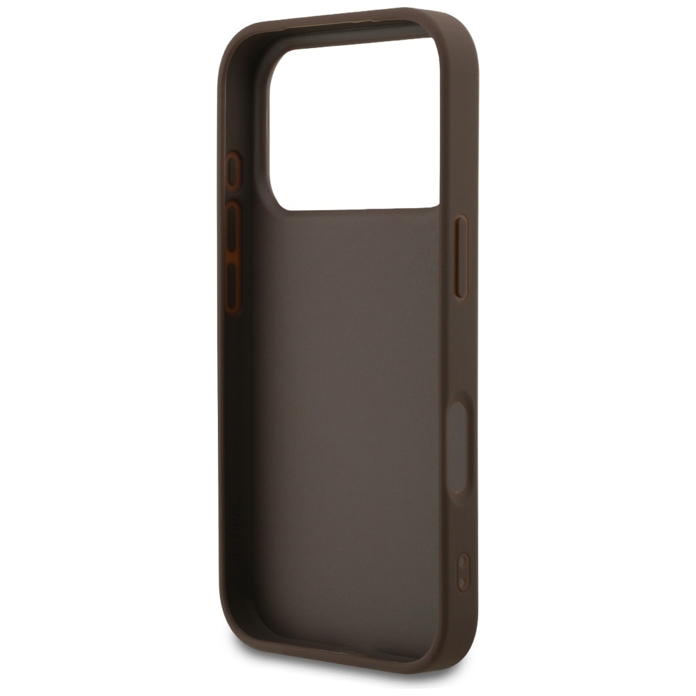 Husa pentru iPhone 17 Pro - Guess Hardcase 4G Classic - Maro