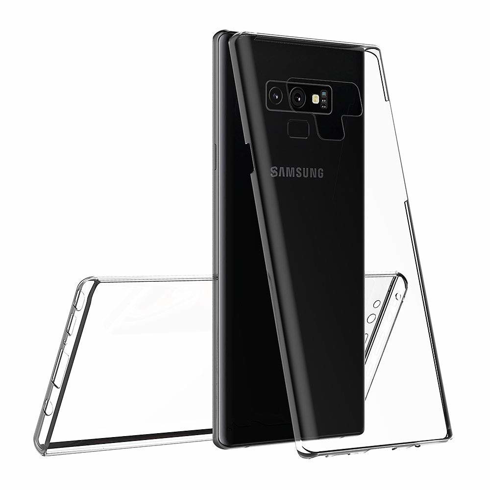 Husa Full TPU 360° (fata + spate) pentru Samsung Galaxy Note 9, Transparent