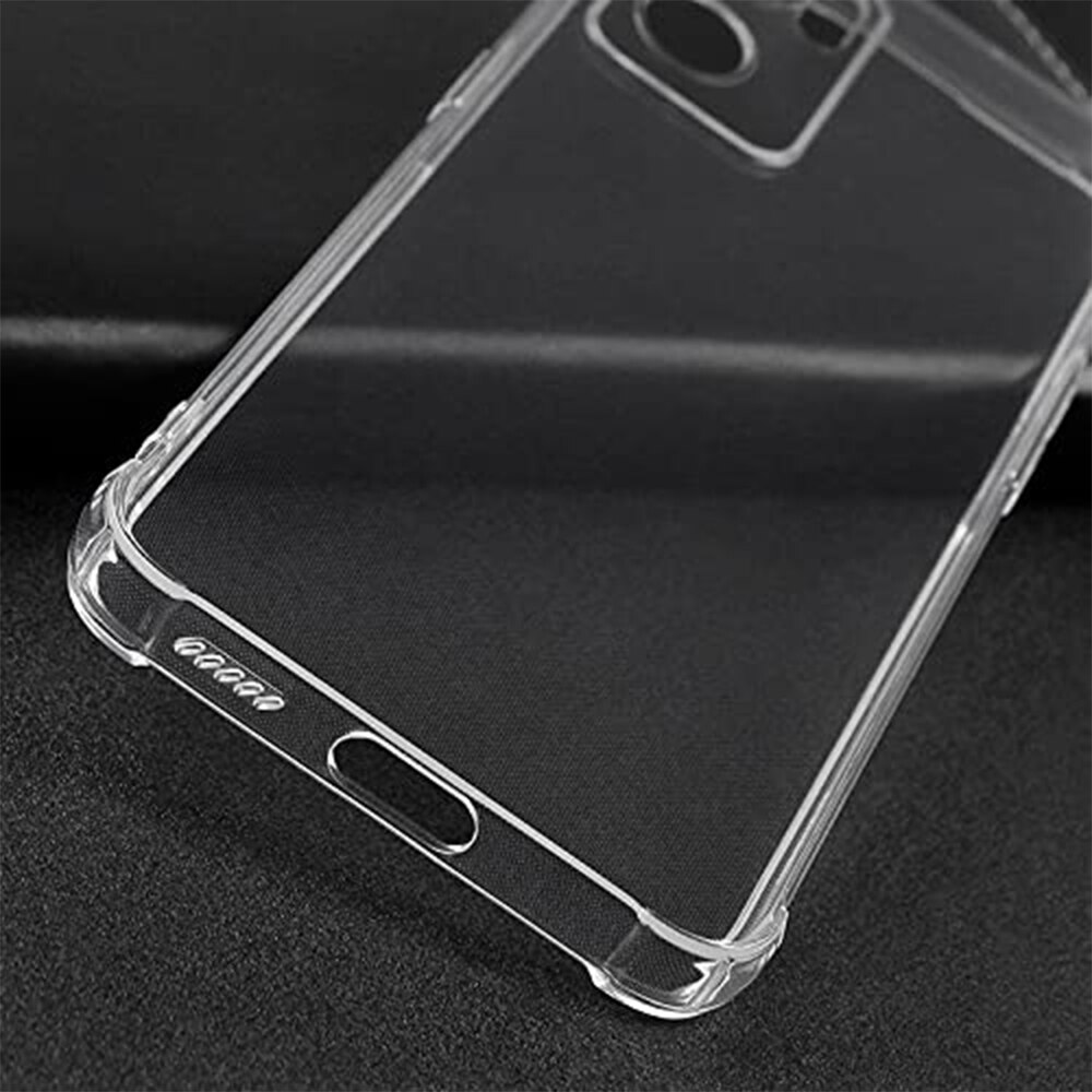 Husa Silicon Anti-Soc Pentru Oppo Reno 7 5G, Crystal Clear, Slim Fit, TPU Silicone, Flexibil si Durabil, Transparent