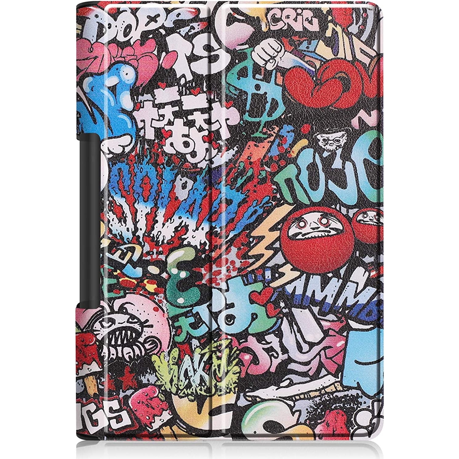 Husa Smart Cover, Sigloo, pentru tableta Lenovo Yoga Tab 13 YT-K606F 13 inch, Model Graffity