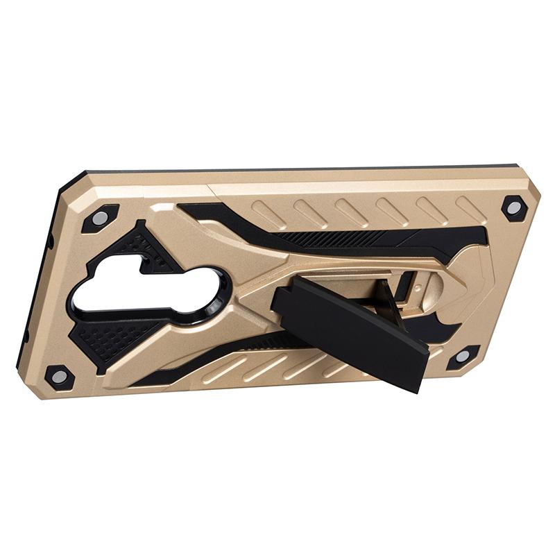 Husa G-TechShield compatibila cu Xiaomi Redmi Note 8 Pro, Armor Antishock, 360 Defender, Protectie sporita, Suport tip stand, Rosewood