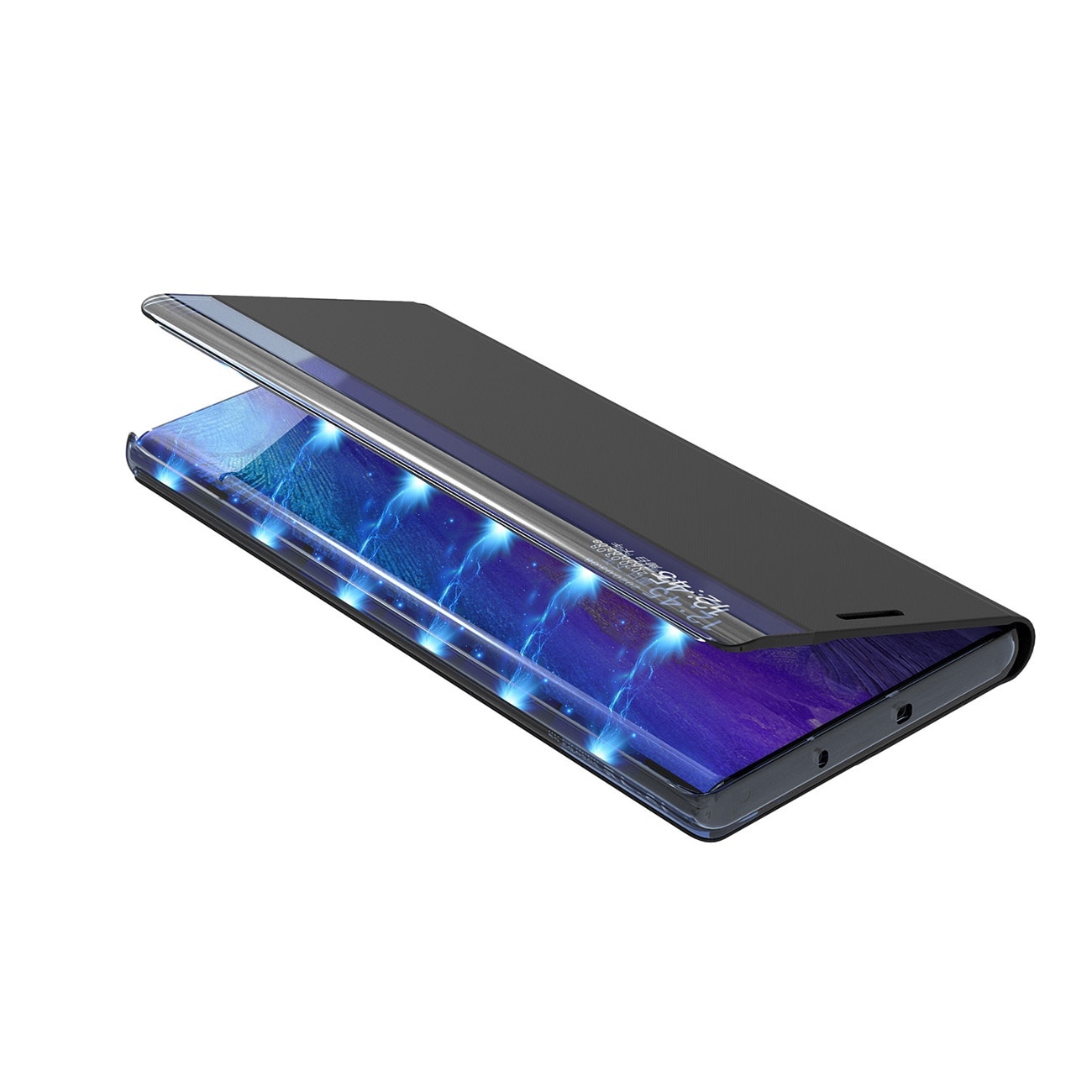 Husa phone Hurtel New Sleep Case, functie de suport, magnetica, negru, pentru Xiaomi Redmi Note 12 5G / Poco X5 5G