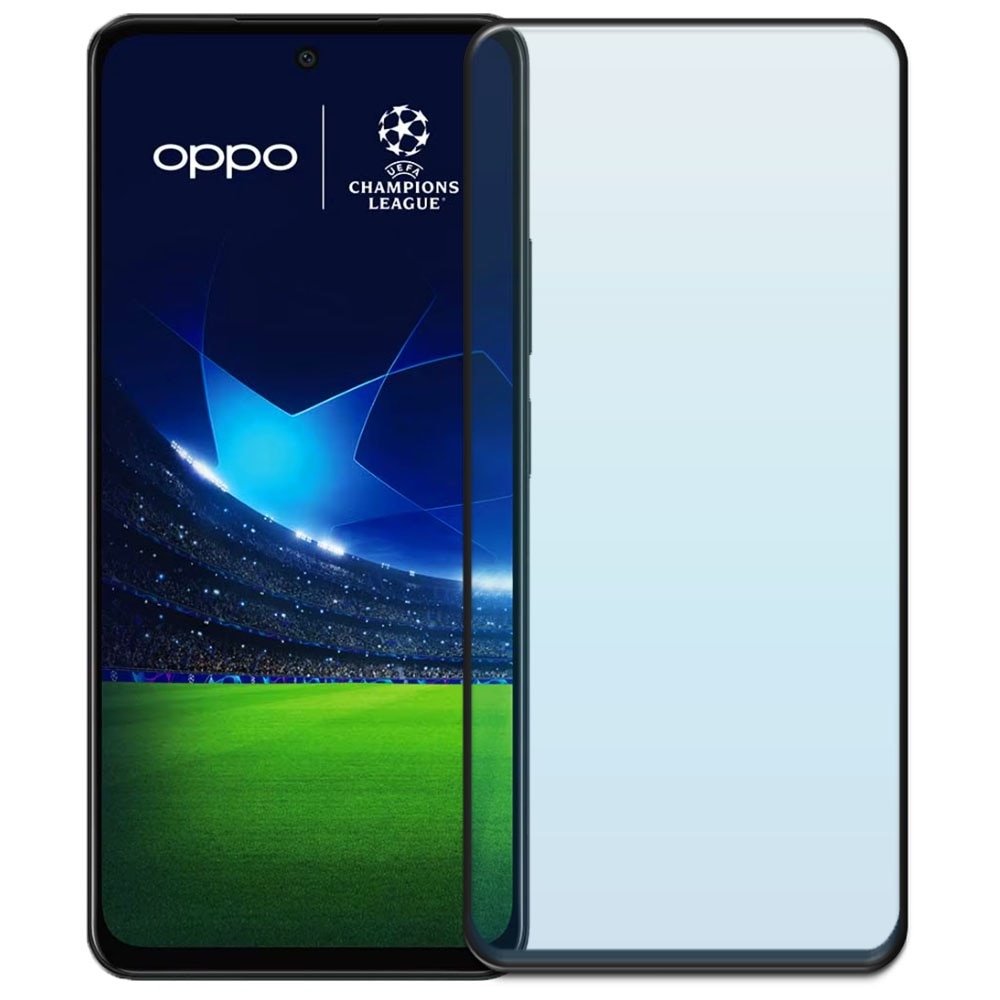 Folie din sticla securizata pentru Oppo A58 4G, HAMSTERBOX Glass Shield, Protectie completa ecran, Full face, Aplicare rapida, Case Friendly, Transparenta