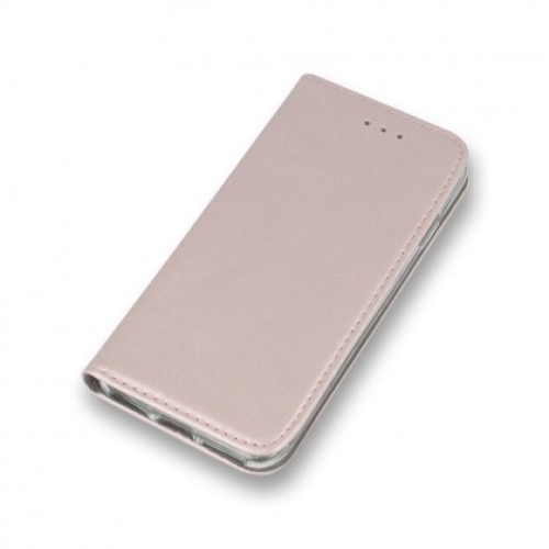 Husa Flip Carte / Stand,Compatibil cu Xiaomi Redmi 9A / 9AT, inchidere magnetica Rose Gold
