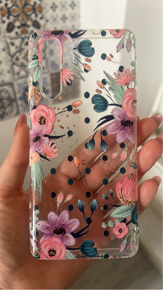 Husa de protectie, Florile primaverii, pentru Huawei P30 Pro, rezistenta la uzura, anti-alunecare, din silicon Premium, 495