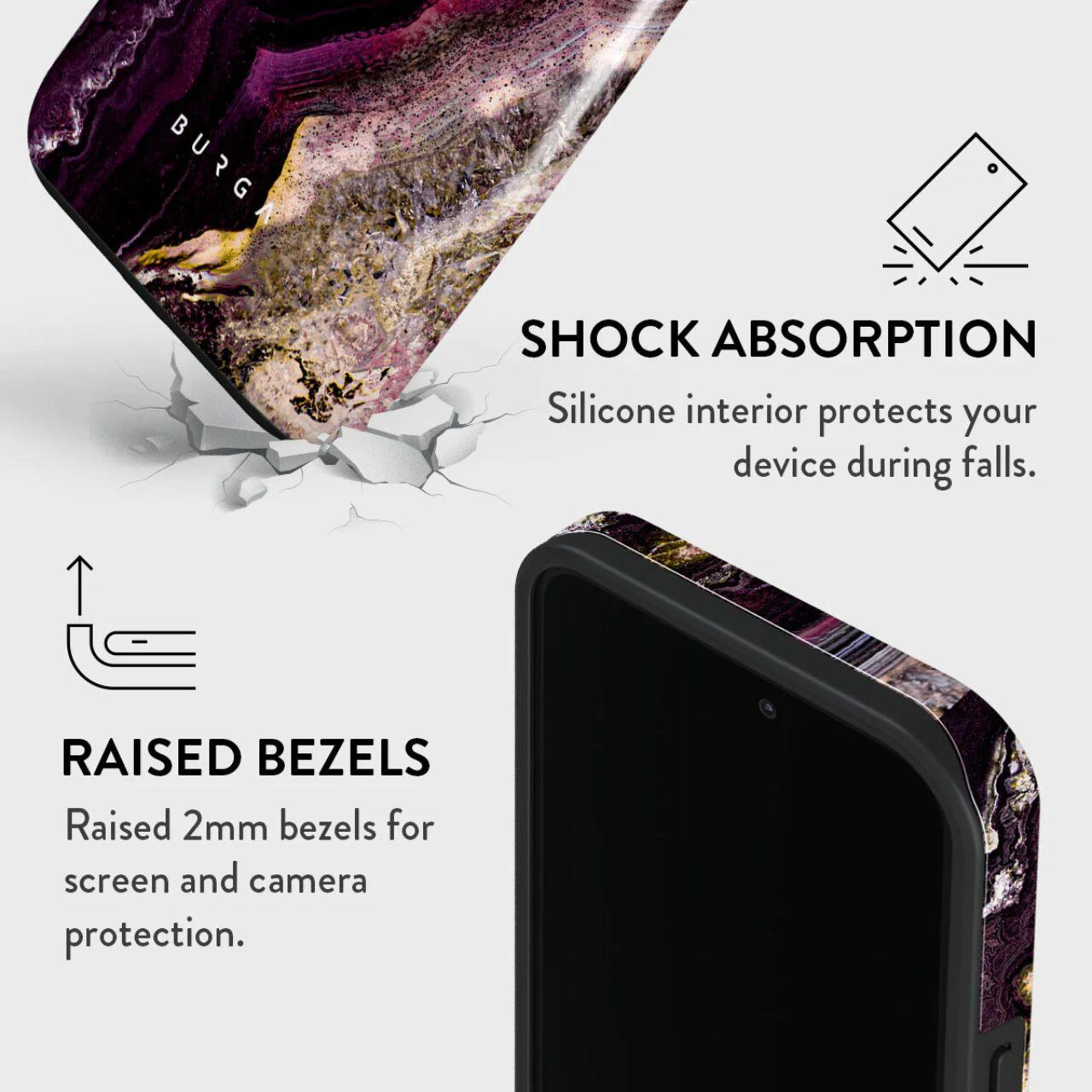 Burga Husa Dual Layer Purple Skies iPhone 15 Pro