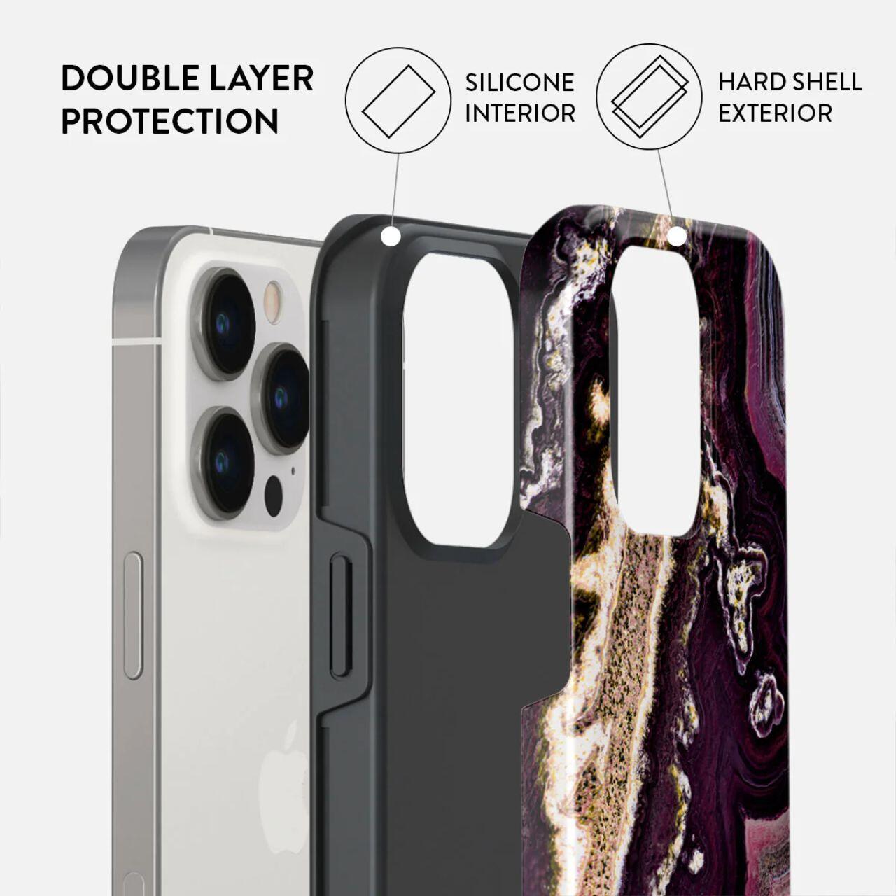 Burga Husa Dual Layer Purple Skies iPhone 15 Pro
