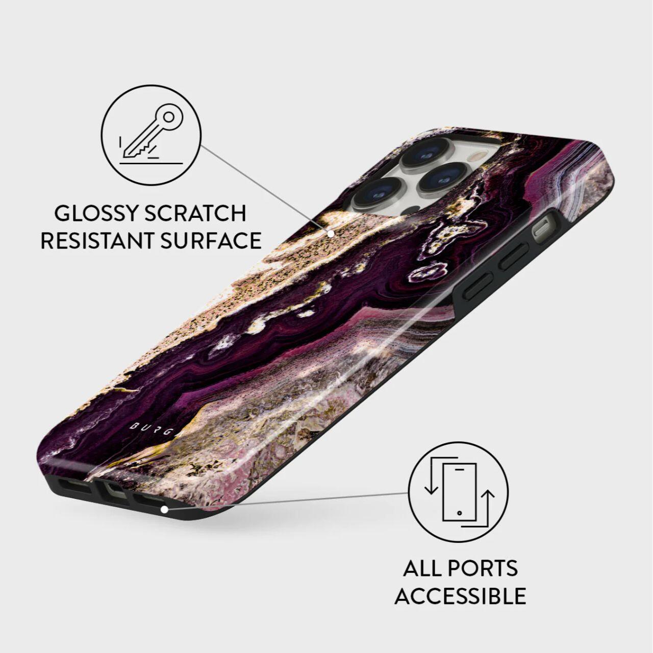 Burga Husa Dual Layer Purple Skies iPhone 15 Pro
