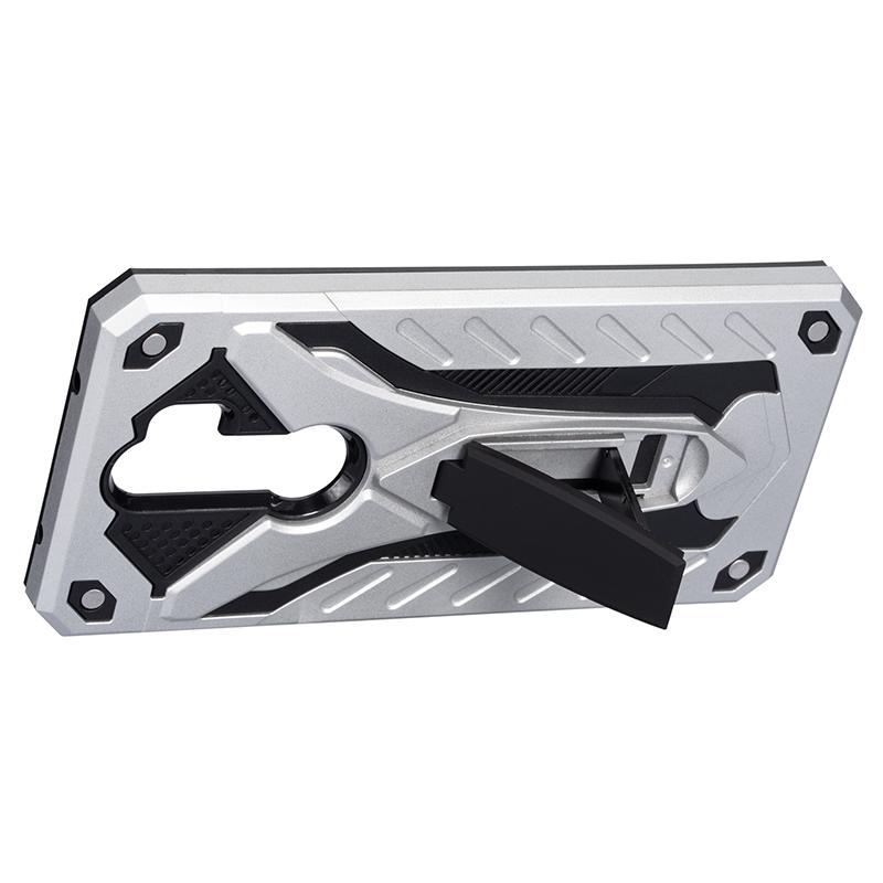 Husa G-TechShield compatibila cu Xiaomi Redmi Note 8 Pro, Armor Antishock, 360 Defender, Protectie sporita, Suport tip stand, Metal Gun