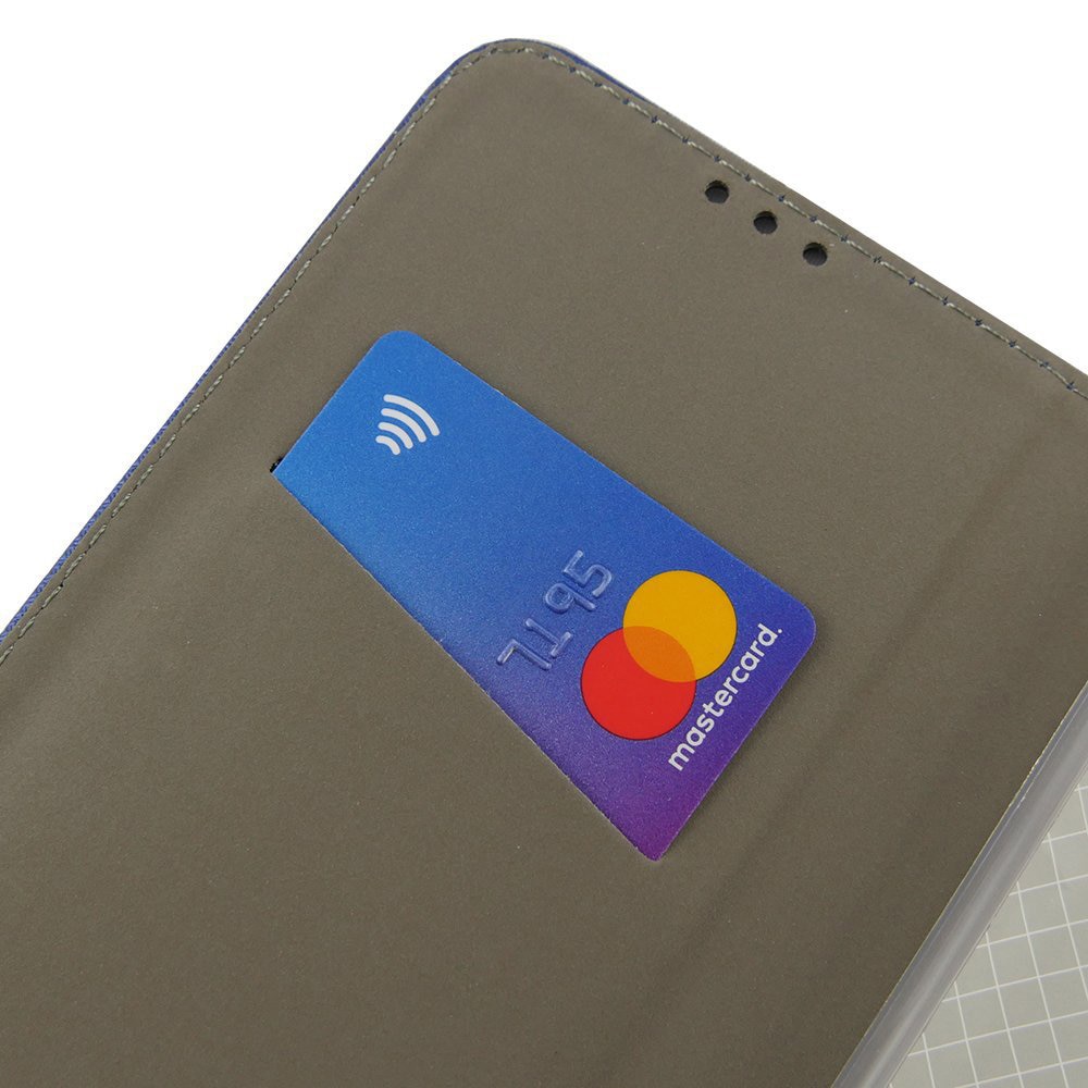 Husa carte compatibila cu Samsung Galaxy A05s, Comando Book, Inchidere magnetica, Buzunar interior pentru card, Flip stand, Protectie completa si practica, Visiniu