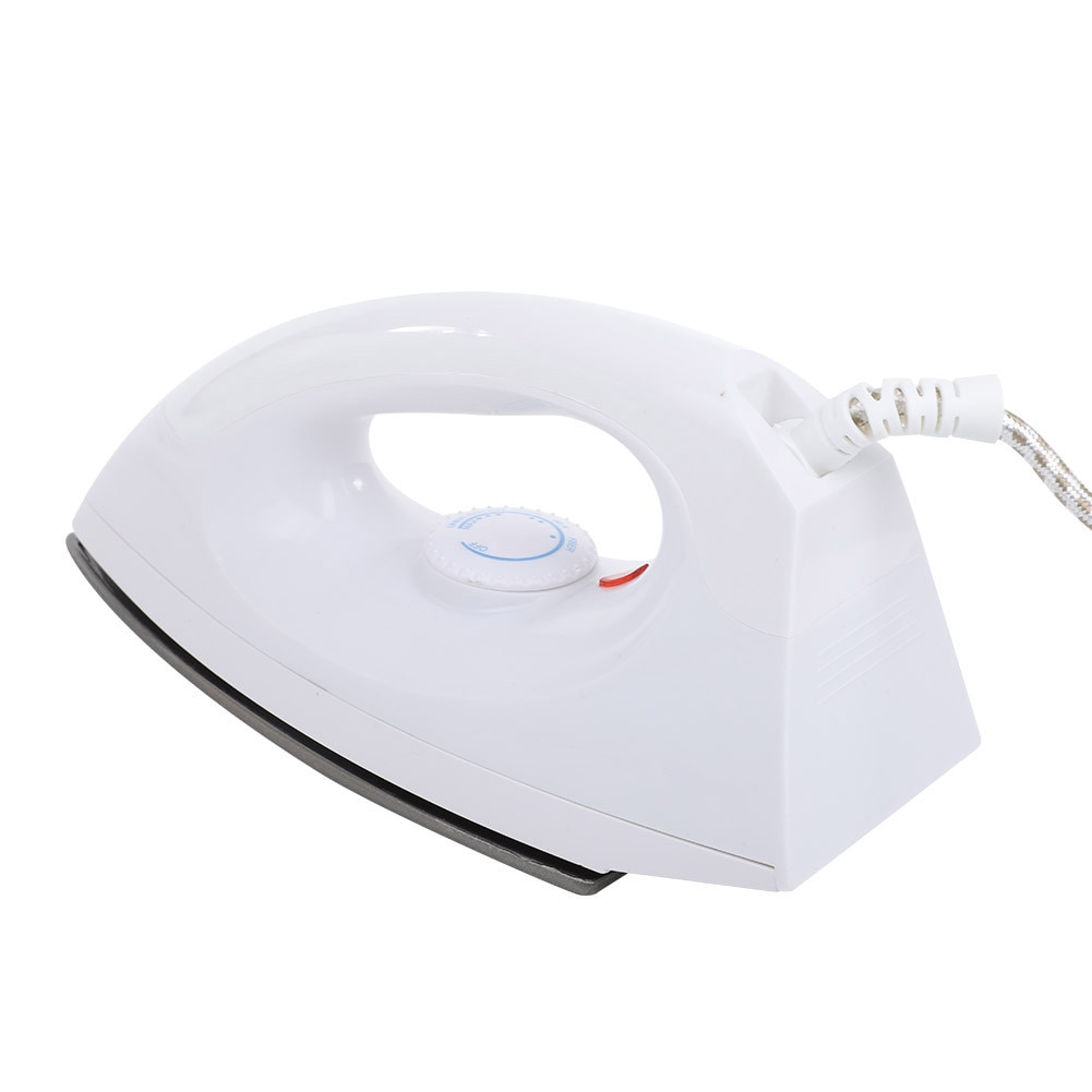 Fier de calcat electric portabil 0807BM-BSTY00300913, 1000W, 5 trepte temperatura, priza EU 230V, corp ABS, alb, 24.5 x 10 x 11 cm