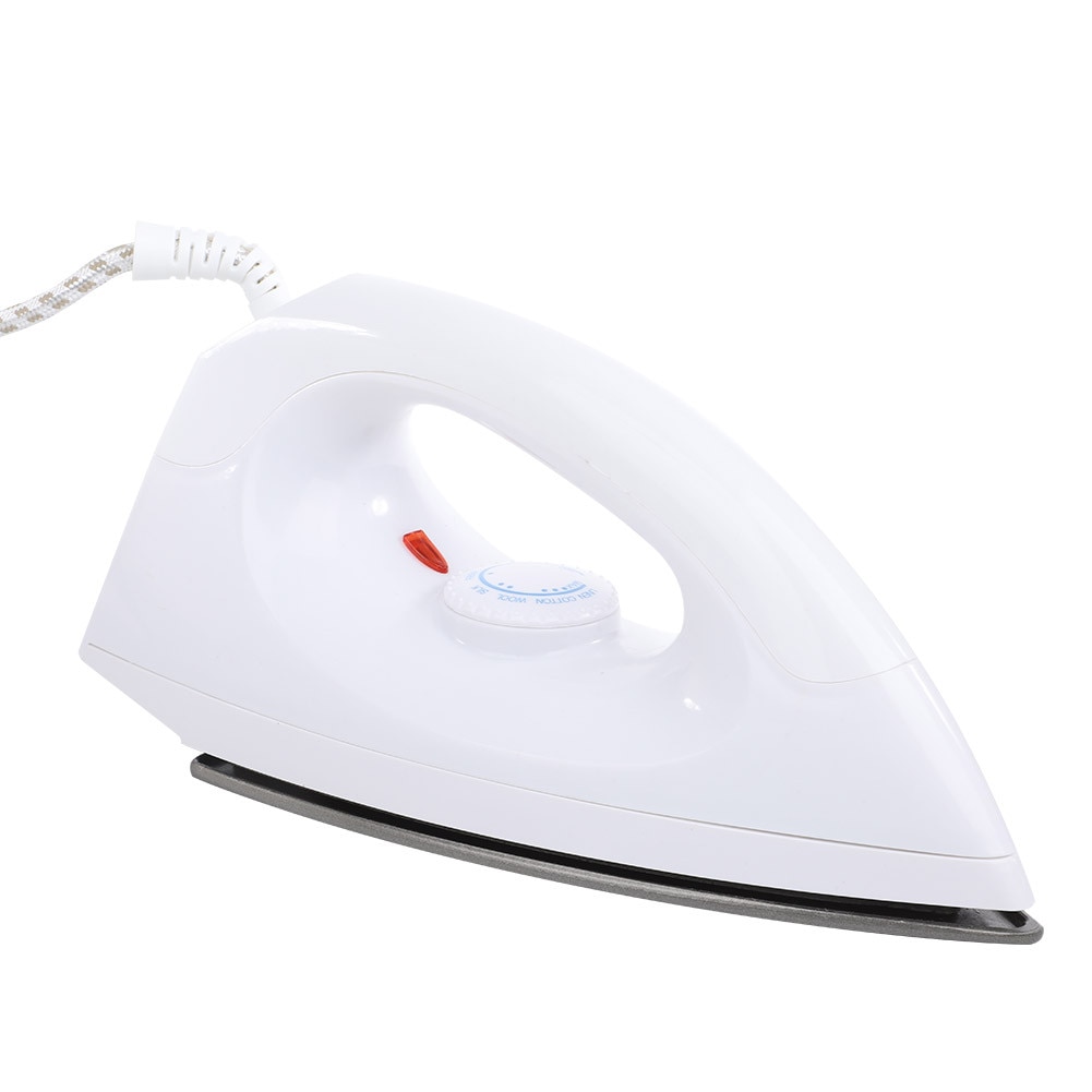 Fier de calcat electric portabil 0807BM-BSTY00300913, 1000W, 5 trepte temperatura, priza EU 230V, corp ABS, alb, 24.5 x 10 x 11 cm