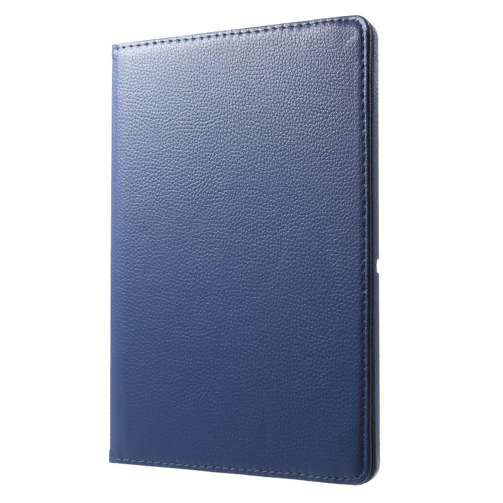 Husa Rotativa Tableta pentru Lenovo Tab E10 10.1, Stand Portret si Landscape, Inchidere Sigura, Prindere Elastica, Smart Design, Universala 10, Albastru