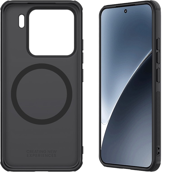 Husa Nillkin Frosted Shield Pro Magnetic pentru Xiaomi 15, negru