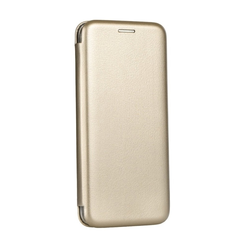 Husa Compatibila cu Motorola Moto G32 4G, Elegance Book, Inchidere Magnetica, Buzunar Interior pentru Carduri, Auriu, Atlas