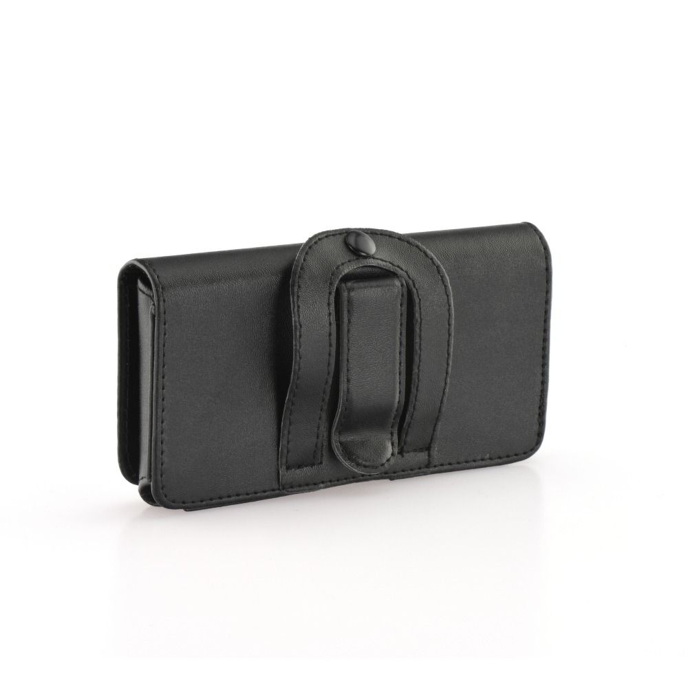 Toc Compatibil cu Telefon G-Tech, Prindere Curea, Compatibil cu Nokia 225 / 230 / 220, Piele Ecologica, Negru