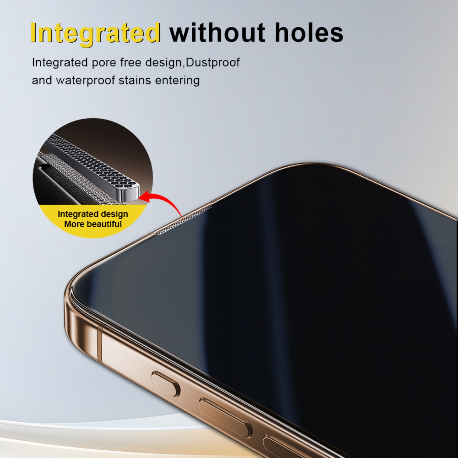 Folie Sticla Privacy AG Glass Mata pentru iPhone 16 Pro/ 17