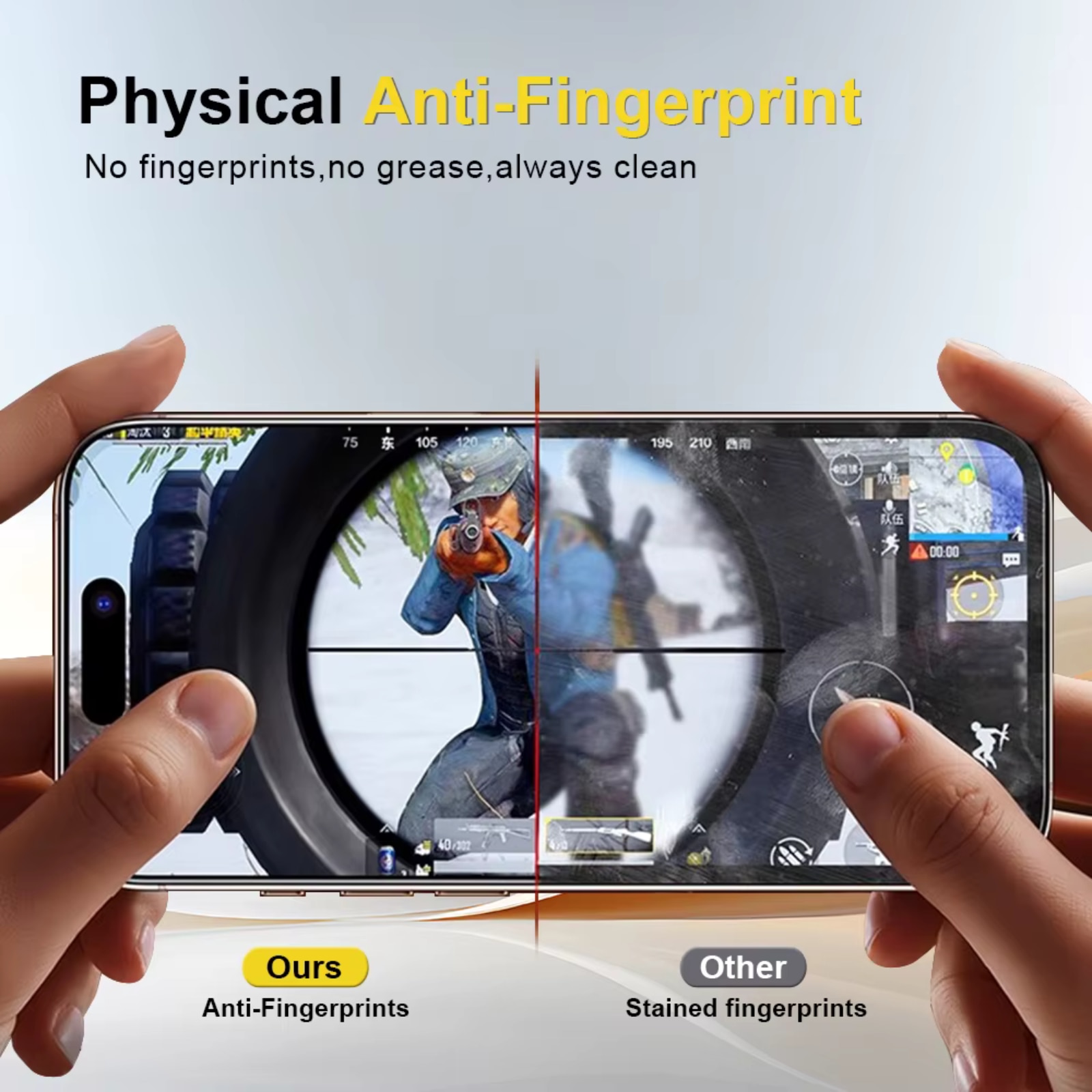 Folie Sticla Privacy AG Glass Mata pentru iPhone 16 Pro/ 17