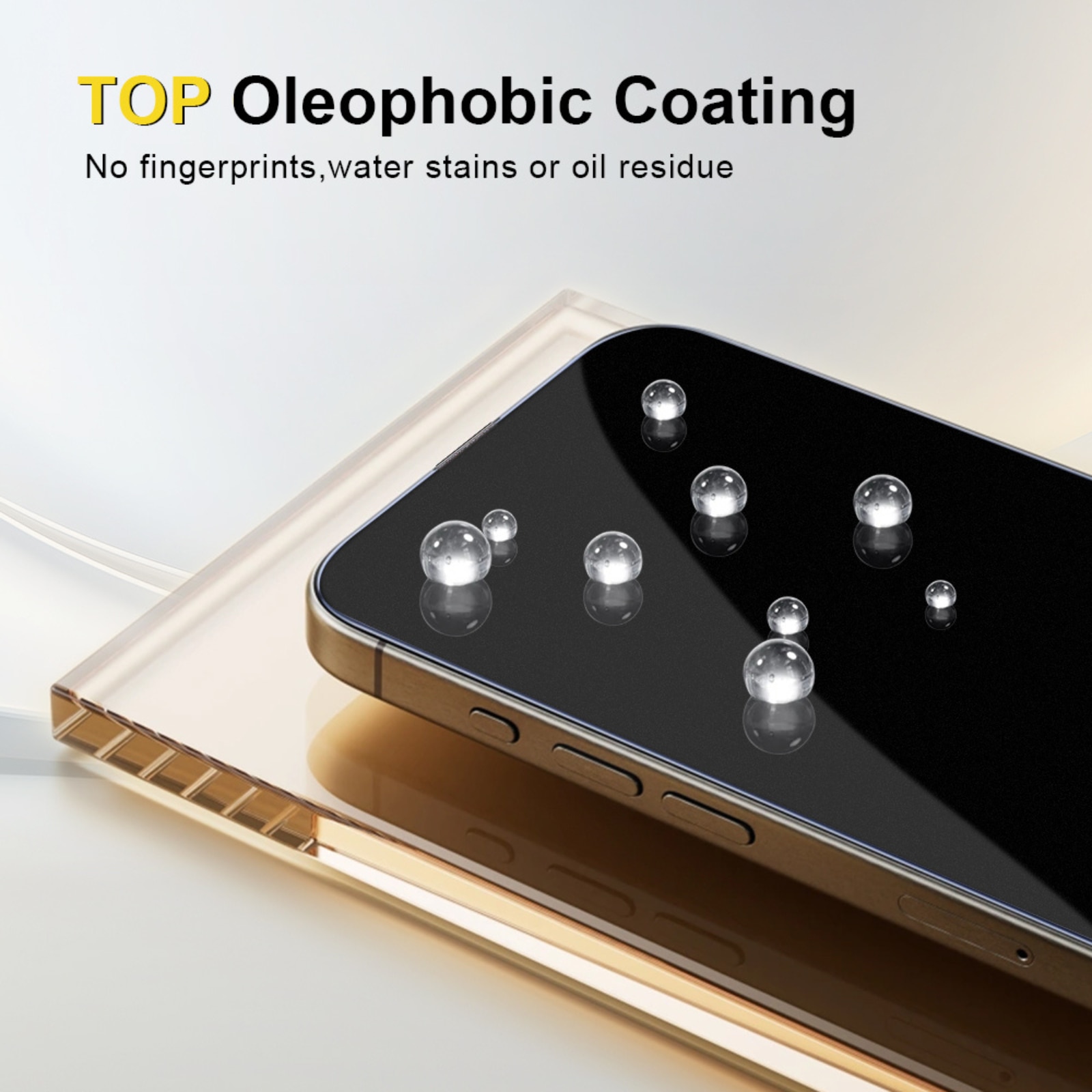 Folie Sticla Privacy AG Glass Mata pentru iPhone 16 Pro/ 17