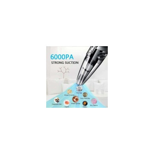 Aspirator portabil pentru cenusa, 120W, functie umeda si uscata, filtru lavabil, 5 duze reincarcabile, 500ml